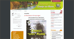 Desktop Screenshot of changis-sur-marne.fr